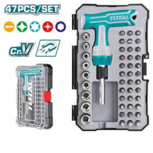 طقم مفك حرف T 47 قطعه - TACSD30476