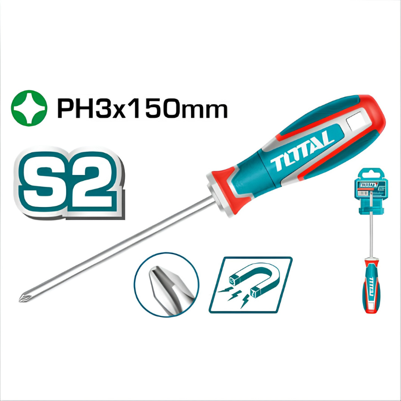 TSDPH3150 مفك صليبه Phillips Screwdriver PH3X150mm