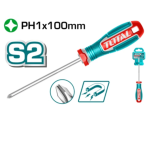 مفك صليبة PH1 طول 100 مم - TSDPH1100