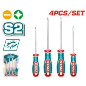 طقم مفكات 4 قطع ضغط عالى - TKSDS0426