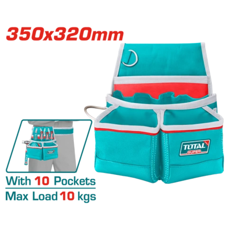 شنطةعدة 10 جيب للحزام 35×32 سم - THT16P10125