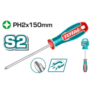مفك صليبة PH2 طول 150 مم - TSDPH2150