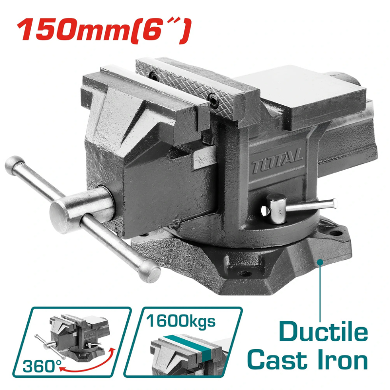 ملزمة طاولة 6" THT6166 توتال