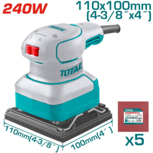 صنفرة يدوية كهربائية 240 وات TOTAL TF2241108