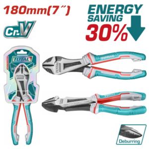 قصافة وجه عريض Heavy Duty 7 بوصة 180 مم Cr-V – High Leverage موفرة للمجهود 30% – TOTAL THT27716S
