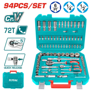 طقم لقم ومفاتيح 94 قطعة –THT421942