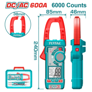 بنسة أمبير ديجيتال True RMS AC/DC حتى 600 أمبير – TOTAL TMT766002
