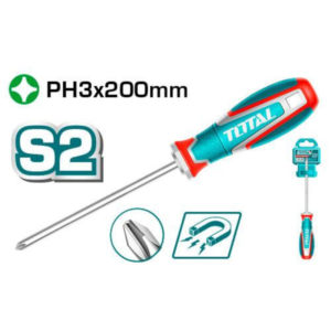 مفك صليبة مغناطيسي PH3×200 مم – TSDPH3200