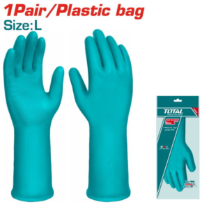 قفازات PVC TOTAL مقاس L – TSP1801
