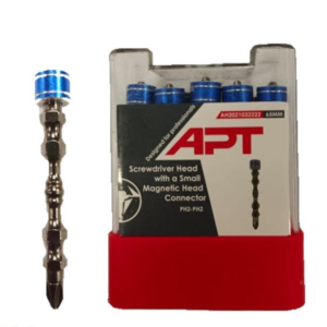 سن مفك صليبة تورشن راس مغناطيس Ph2*PH2-65mm بخامة S2 من APT