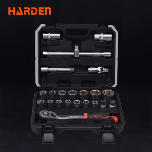 طقم لقم 1/2″ متكامل 23 ق 8-32 مم من HARDEN