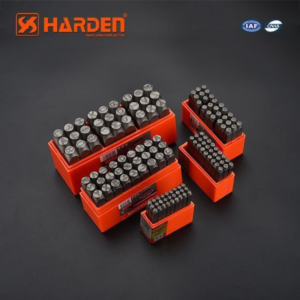 طقم حروف دق 27 ق صلب من HARDEN: مقاس 5 مم