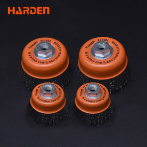 فرشة سلك كباية للصاروخ حرة خدمة شاقة من HARDEN: مقاس 4