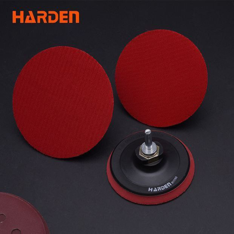 قاعدة صنفرة لزق 5″ بأدابتور تعمل علي الشنيور من HARDEN